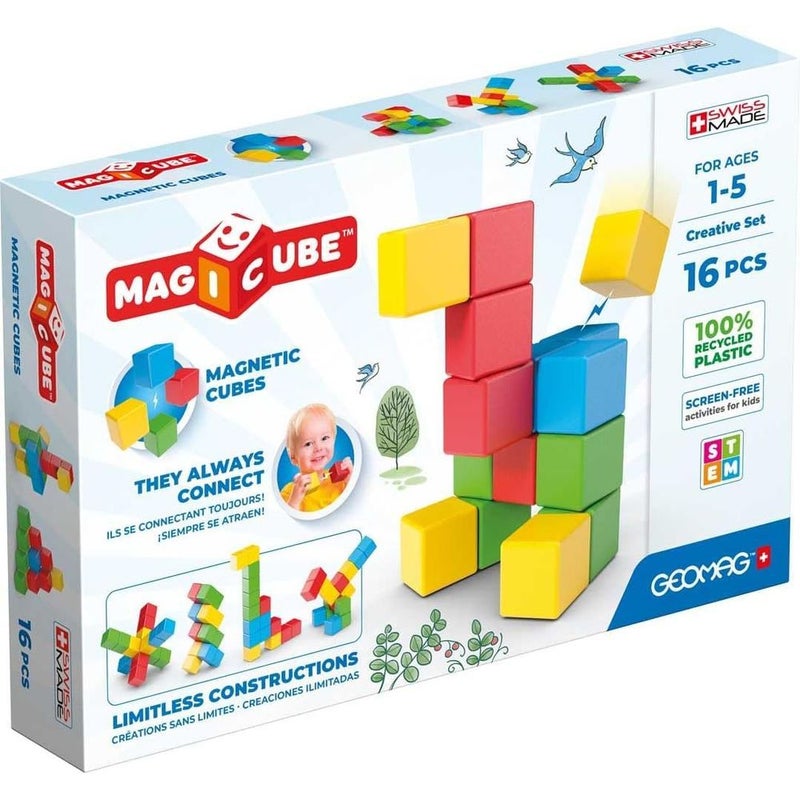 Geomag - Magnetic Cubes Creative Set 16 Pieces - 247 - Image 1